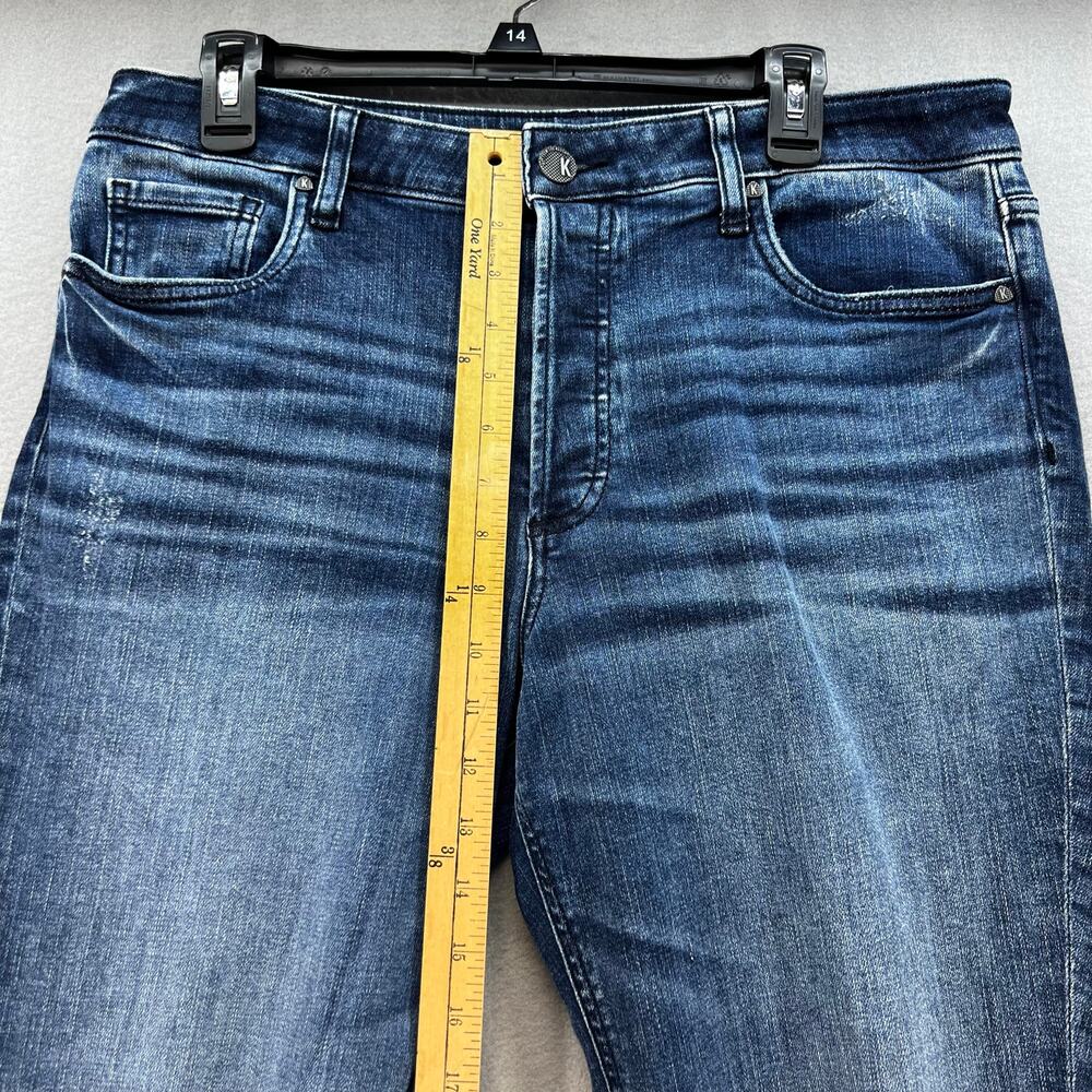 Kut From The Kloth Jeans Women's 12 Blue Juliet Slouchy Boyfriend Button Fly - Picture 14 of 16